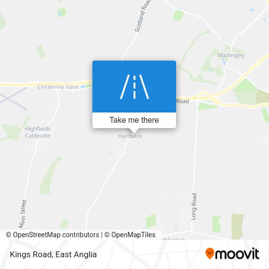 Kings Road map