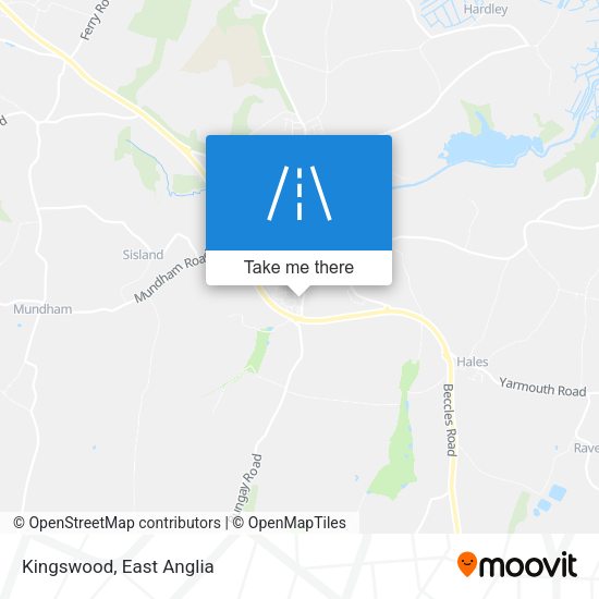 Kingswood map