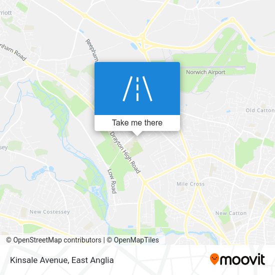 Kinsale Avenue map