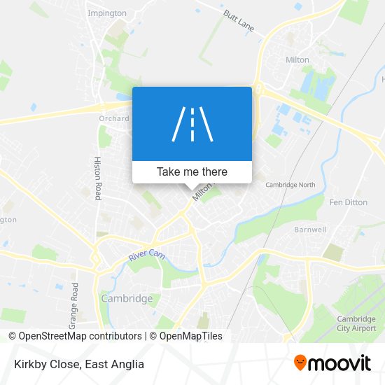 Kirkby Close map
