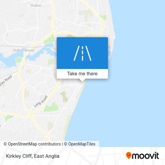 Kirkley Cliff map