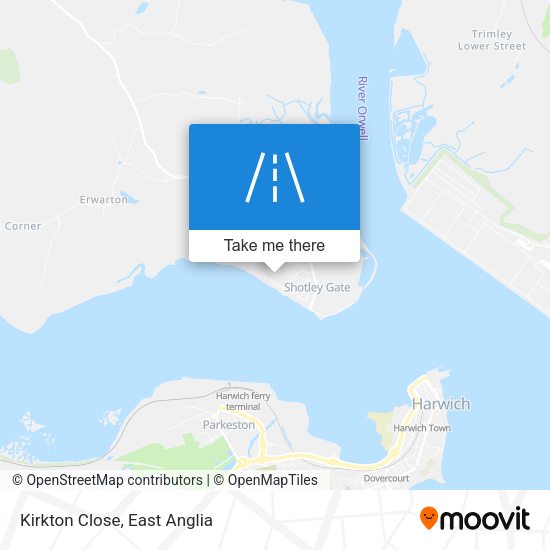 Kirkton Close map