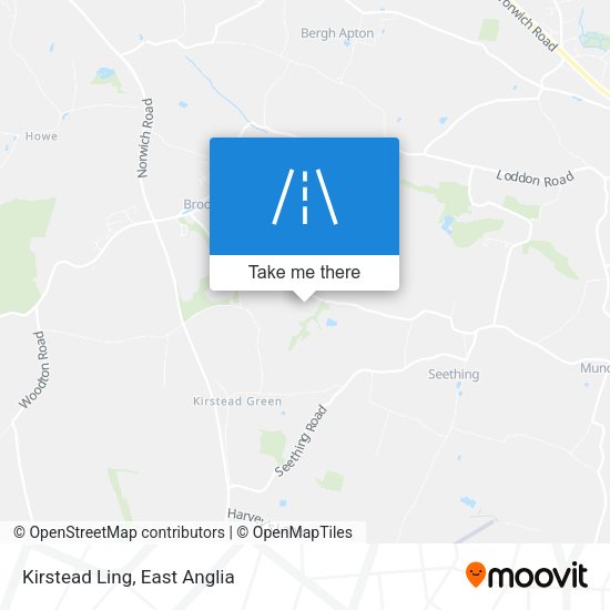 Kirstead Ling map