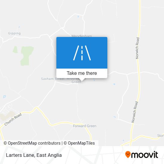 Larters Lane map