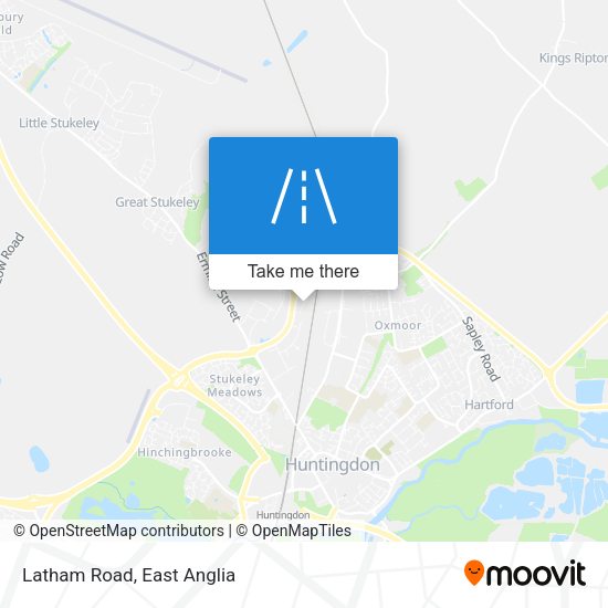 Latham Road map