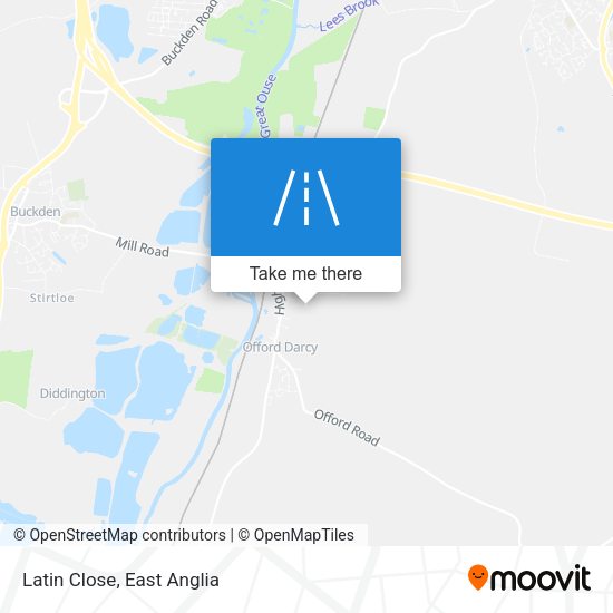 Latin Close map