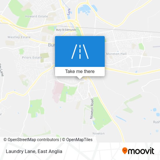 Laundry Lane map