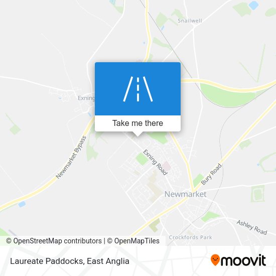 Laureate Paddocks map