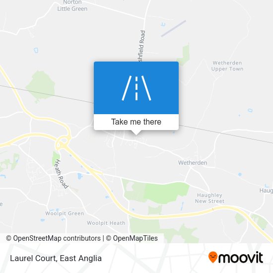 Laurel Court map