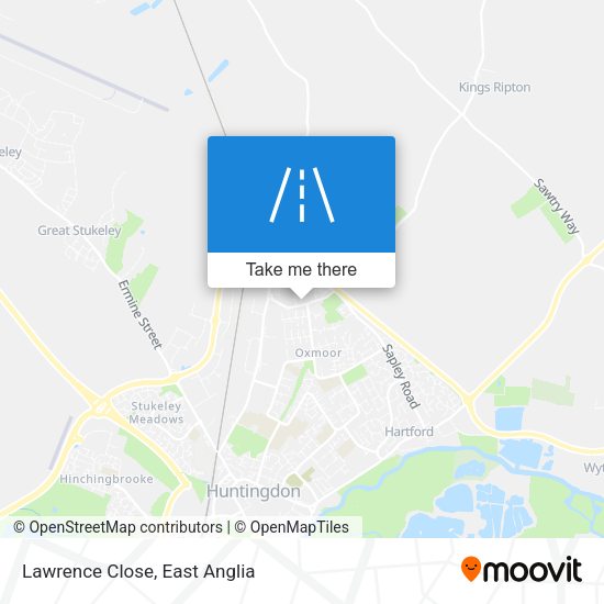 Lawrence Close map