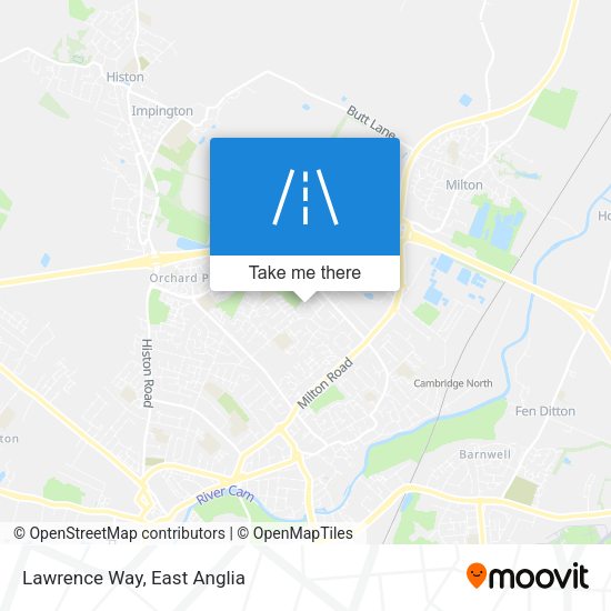 Lawrence Way map