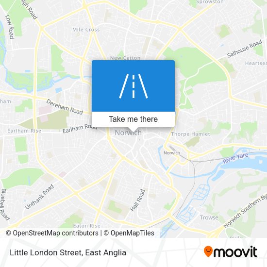 Little London Street map