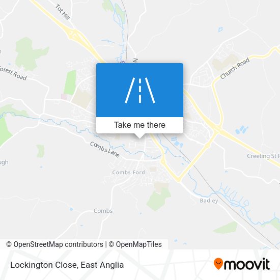 Lockington Close map