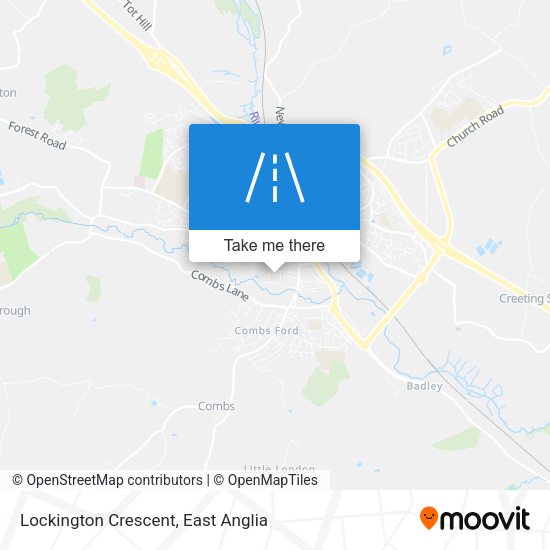 Lockington Crescent map