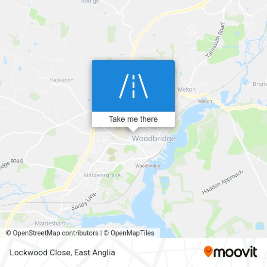 Lockwood Close map