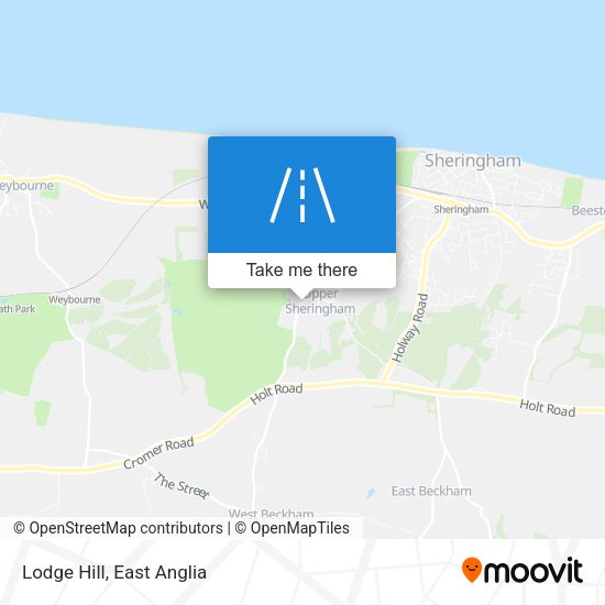 Lodge Hill map