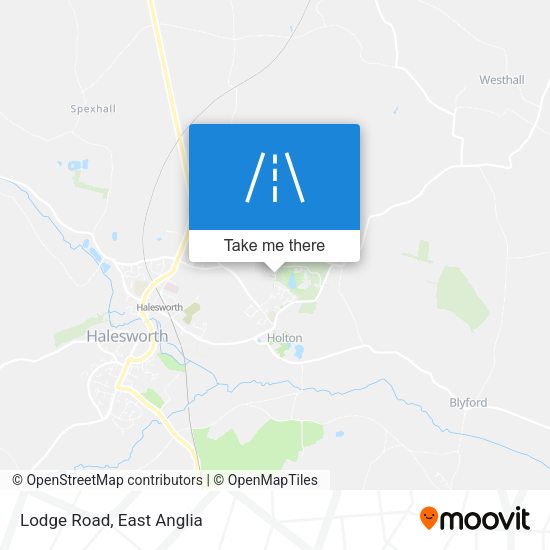 Lodge Road map