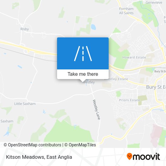 Kitson Meadows map