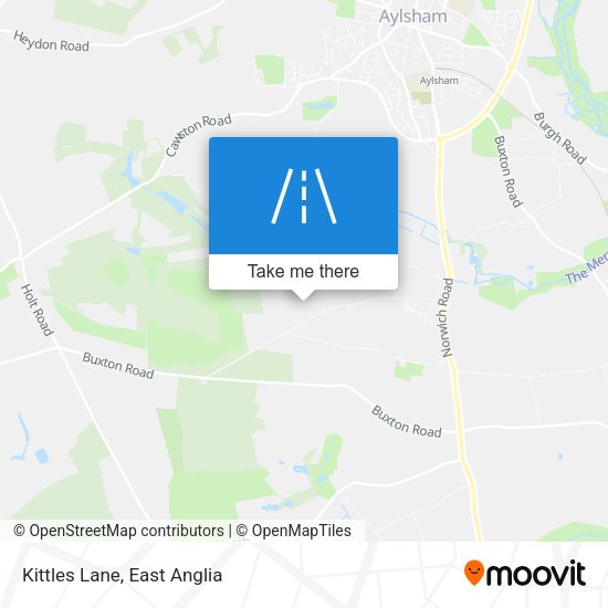 Kittles Lane map