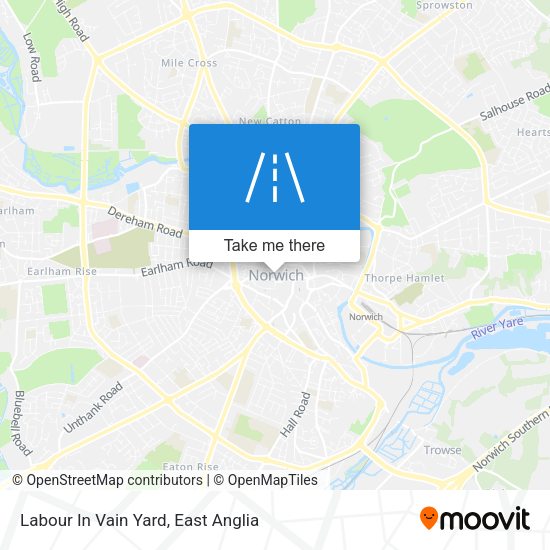 Labour In Vain Yard map