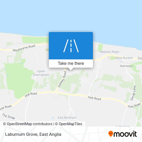 Laburnum Grove map