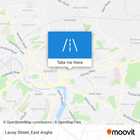 Lacey Street map