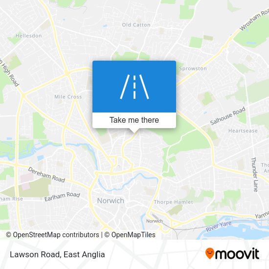 Lawson Road map
