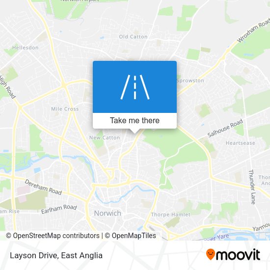Layson Drive map