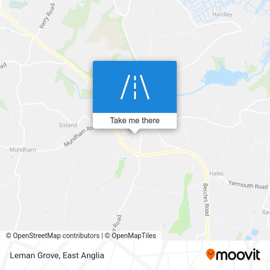 Leman Grove map