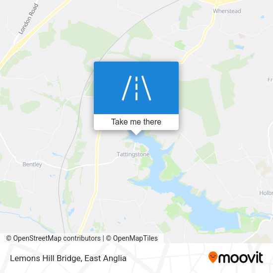 Lemons Hill Bridge map