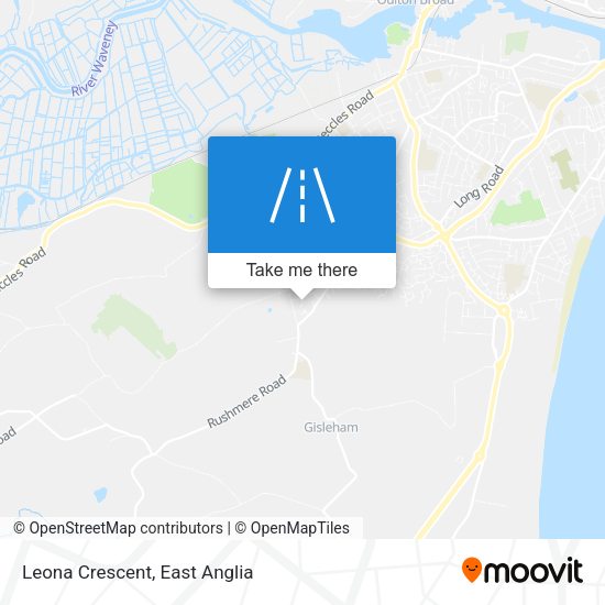 Leona Crescent map