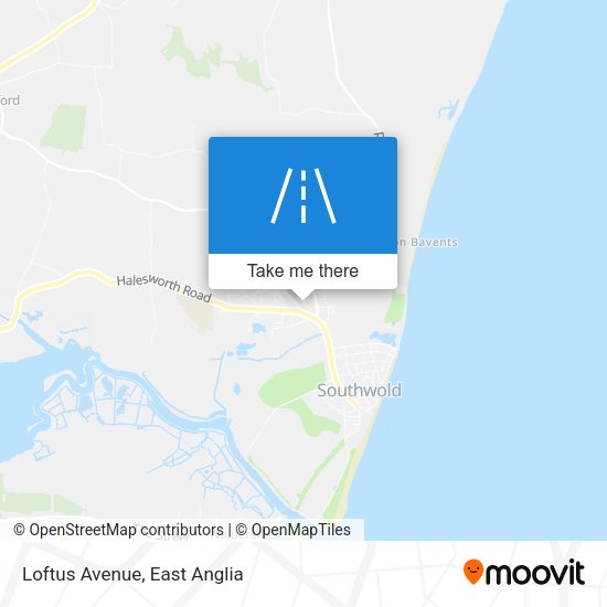 Loftus Avenue map