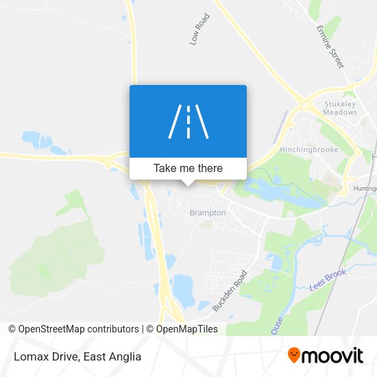 Lomax Drive map