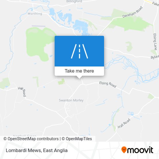 Lombardi Mews map