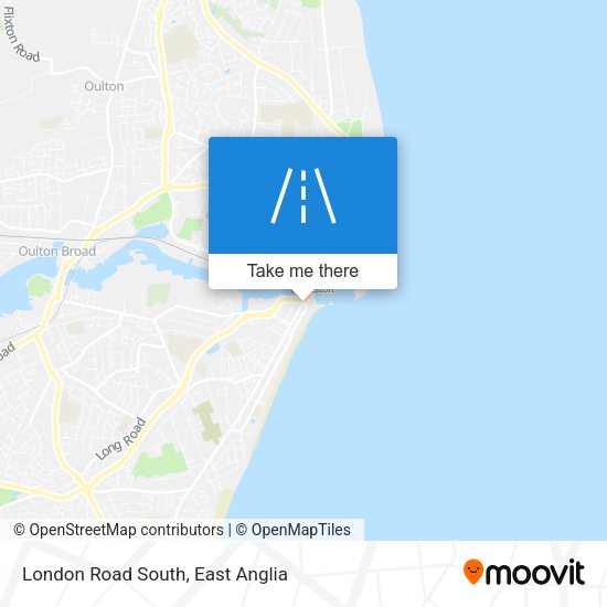 London Road South map