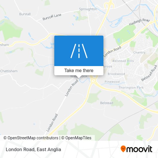 London Road map