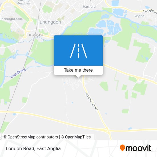 London Road map