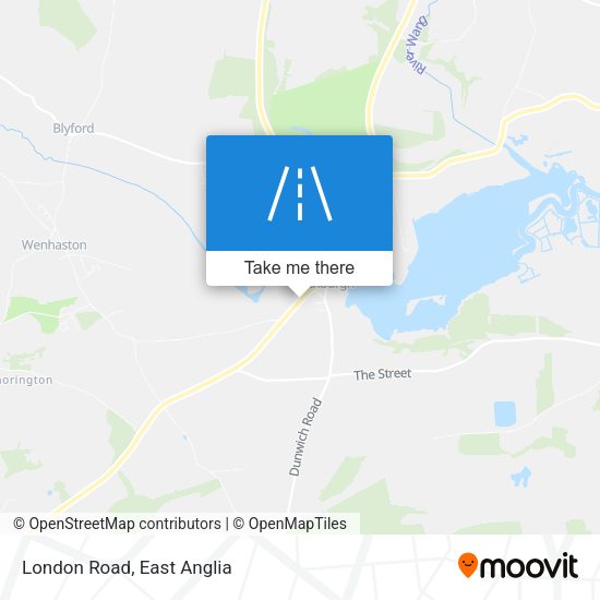 London Road map