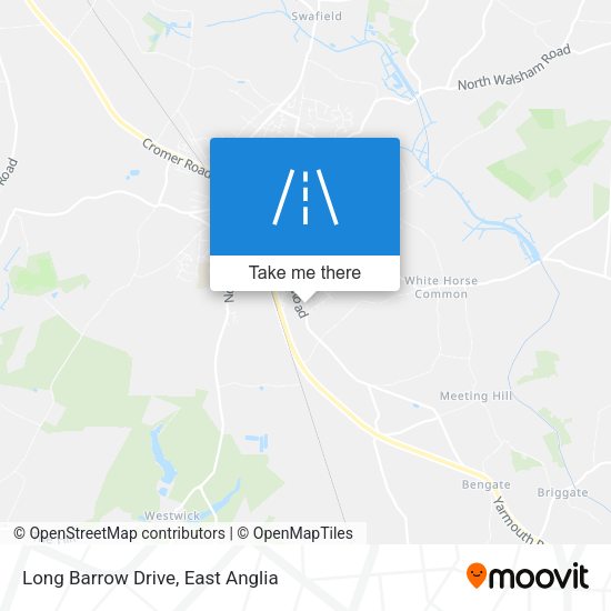 Long Barrow Drive map