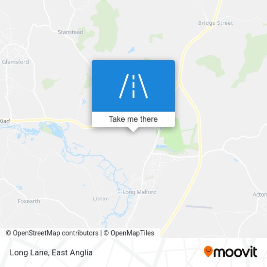 Long Lane map
