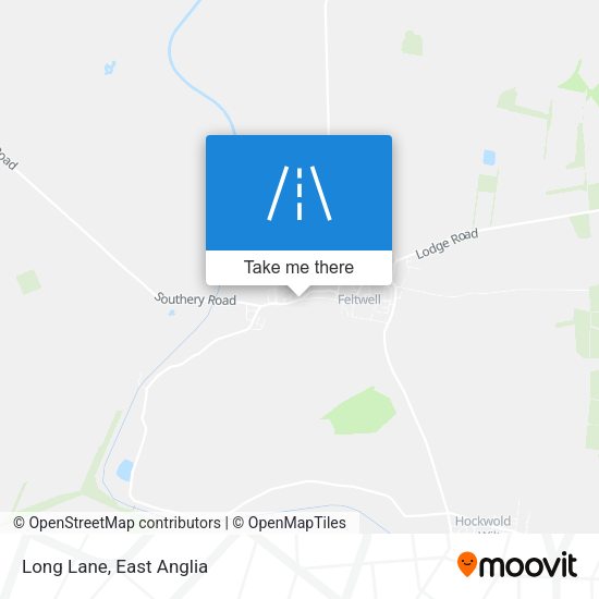 Long Lane map