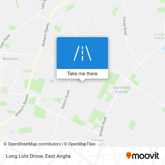 Long Lots Drove map