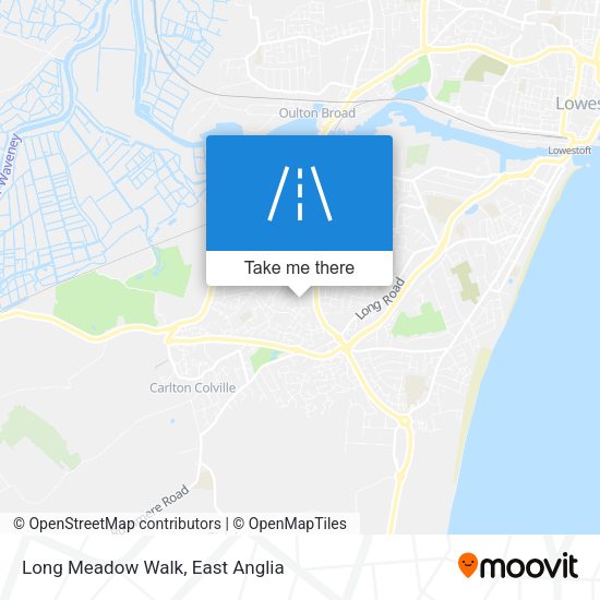 Long Meadow Walk map