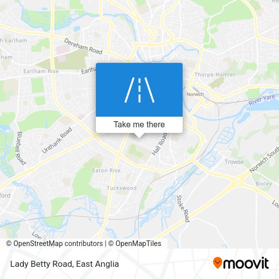Lady Betty Road map