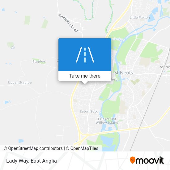 Lady Way map