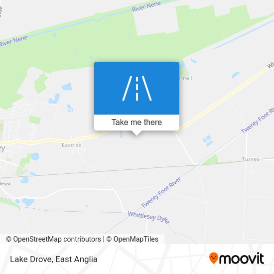 Lake Drove map