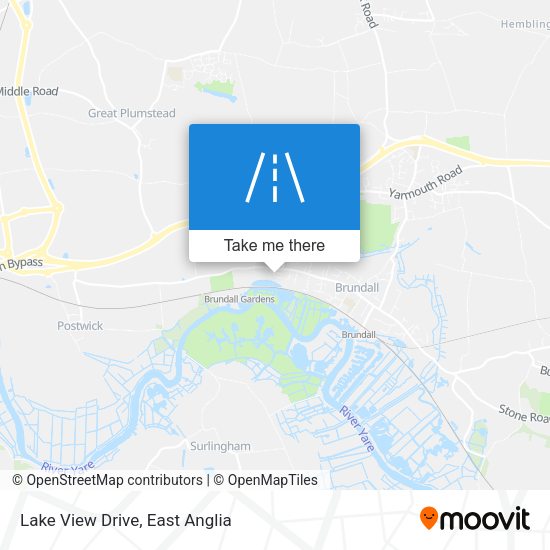 Lake View Drive map