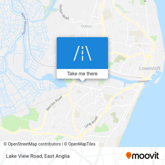 Lake View Road map