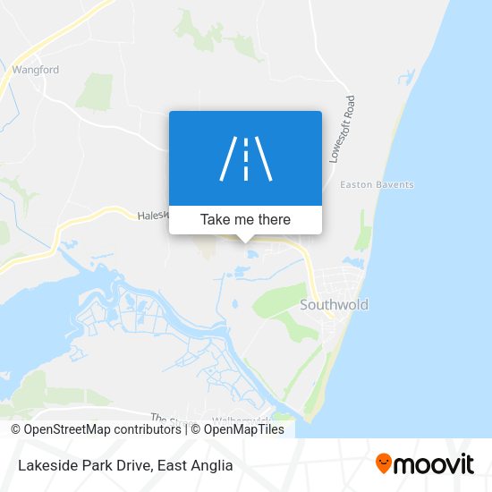 Lakeside Park Drive map