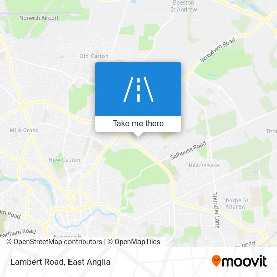Lambert Road map
